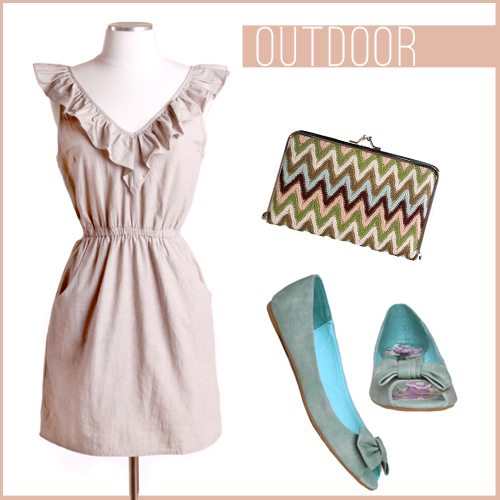  our selection of pieces that would be so right for an outdoor wedding